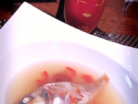 おうちバル、のどぐろアクアパッツァ